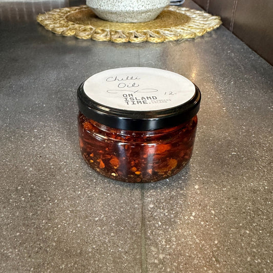 House-made Chilli Oil made by Jo Barrett 200mil